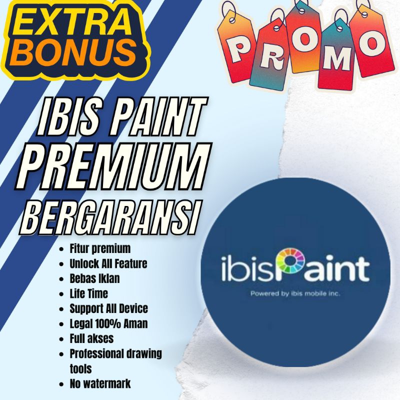 IBIS PAINT PREMIUM BERGARANSI – EDIT & LUKIS GAMBAR TANPA BATAS