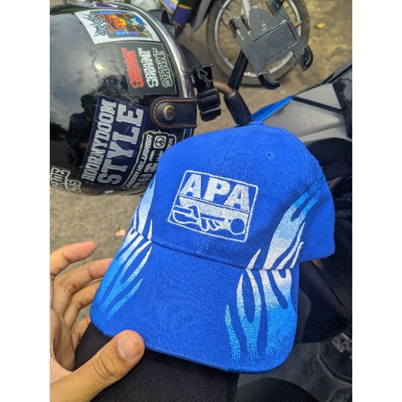 TOPI FLAME ALA NASCAR