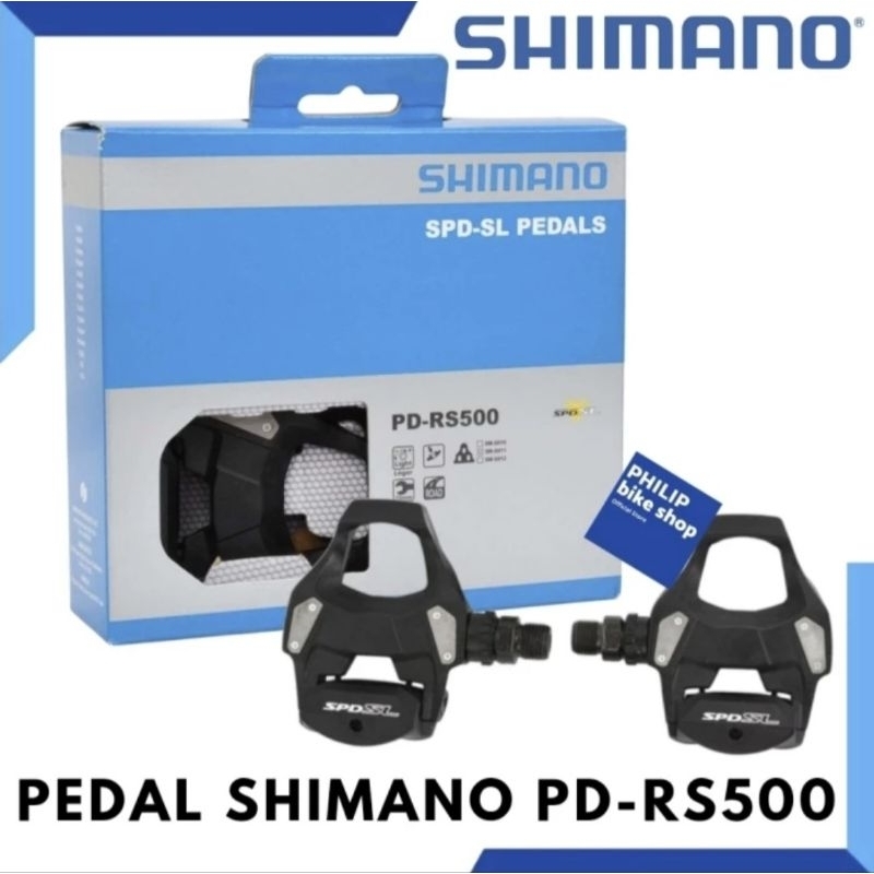 Pedal Sepeda Roadbike Shimano PD-RS500 Original New
