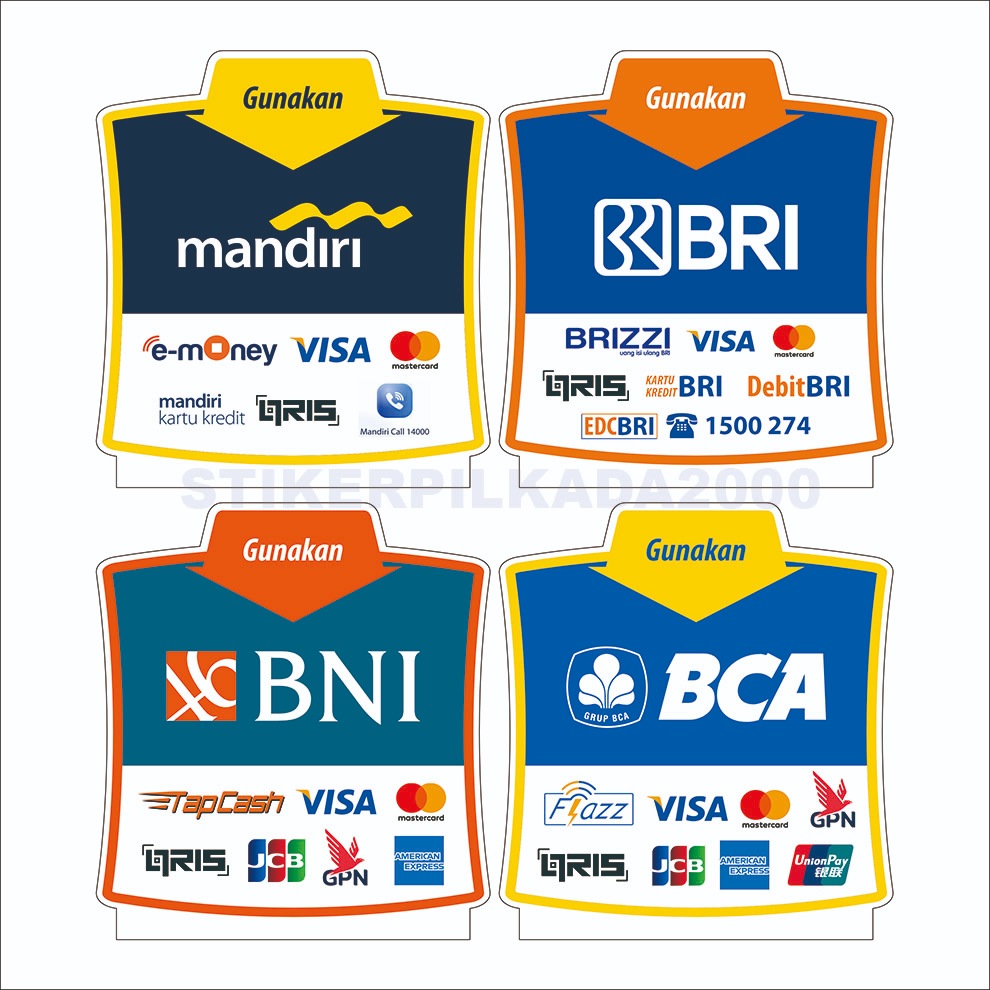 

AKRILIK L UNTUK TANDA ED* BERBAGAI BANK ( DIJUAL SATUAN )