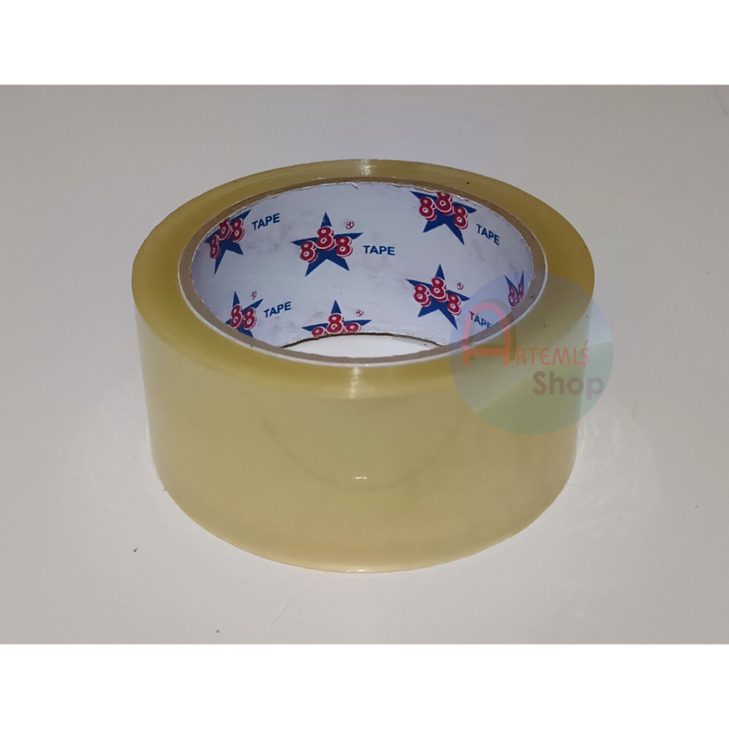 

Lakban OPP Tebal 888 2 inch x 100 yard 48 mm Transparan / Bening