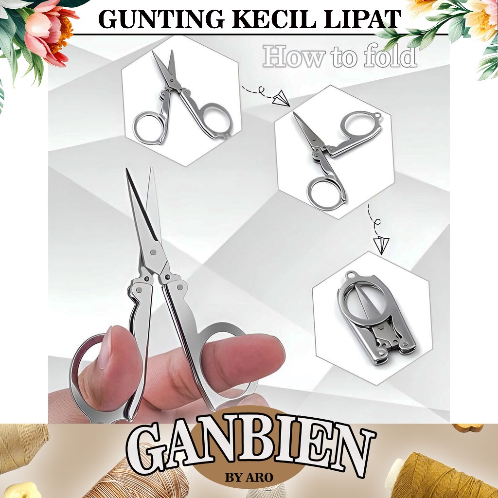 

Gunting Lipat Mini / Gunting Kecil HERO – Anti Karat, Ringkas, Cocok untuk Craft & Travel!