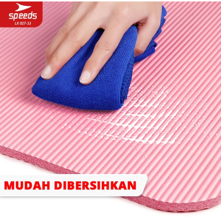 BEST SELLER SPEEDS YOGA MAT 196X115X10MM 20-30MM MATRAS YOGA BESAR ANTI SLIP TEBAL PREMIUM ELASTIS