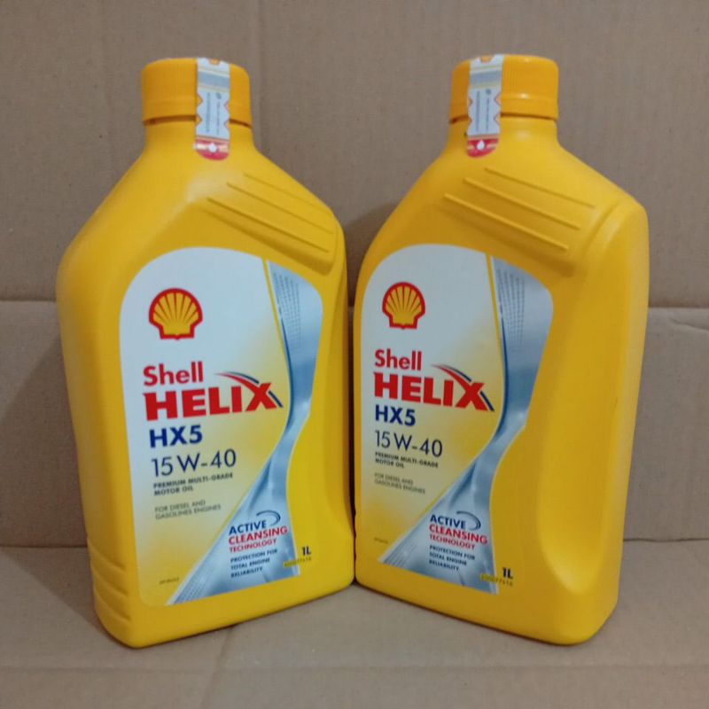 Vgvianshop Oli Shell Helix 1Liter Oli Mesin Hx5 1L Pelumas Oli Mesin Shell Helix 1Liter