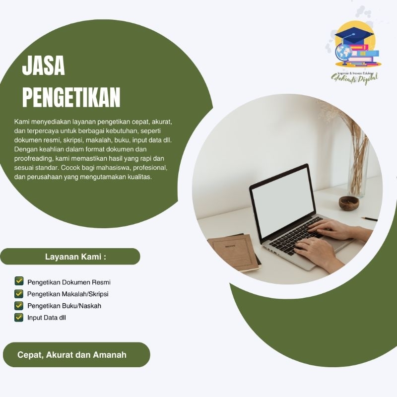 

Pengetikan Dokumen Aman dan Terpercaya