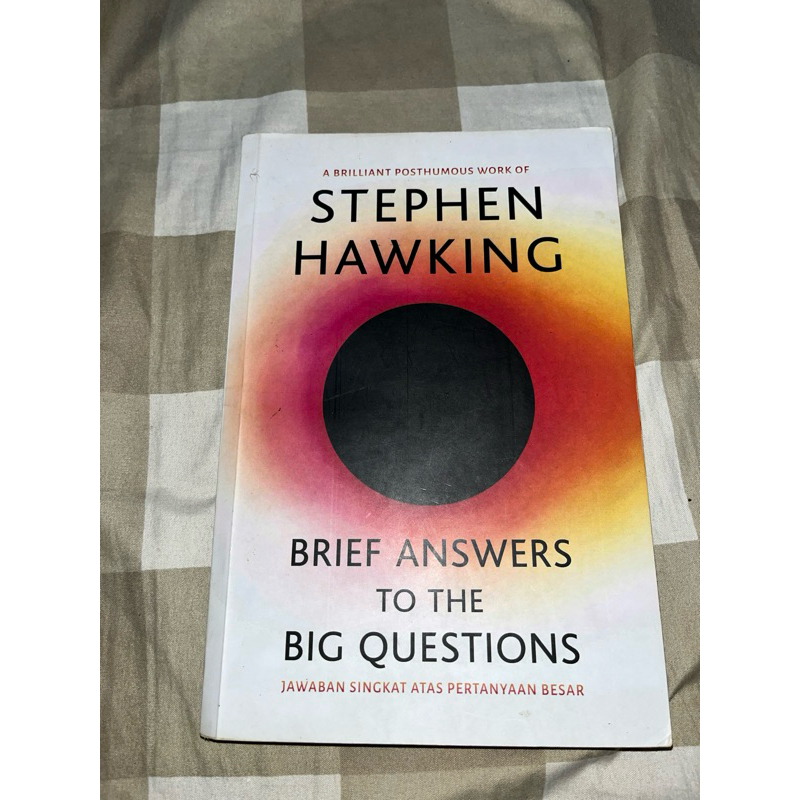 

Brief Answer to the Big Question — Stephen Hawking (Preloved)
