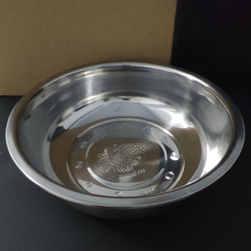 Shinko 555 Baskom Stainless Steel Besar 40CM