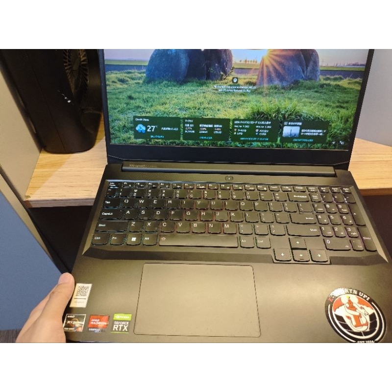 Lenovo Ideapad gaming 3 bekas Laptop rtx 3050