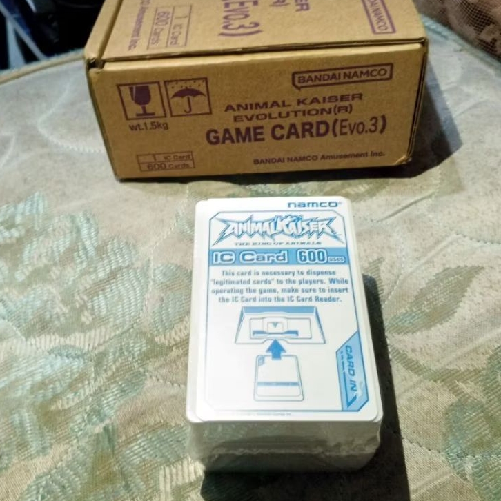 kartu animal kaiser deck evo 3 150pcs + ic card sealed original