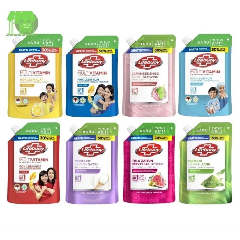 Lifebuoy sabun mandi cair 400ml