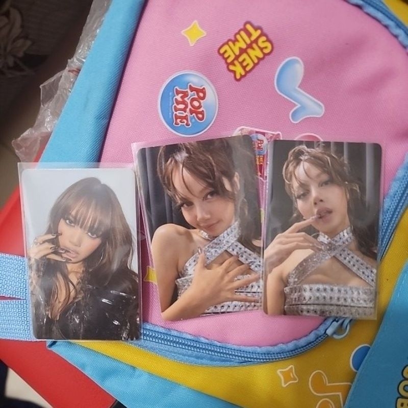 lisa alter ego blackpink photocard