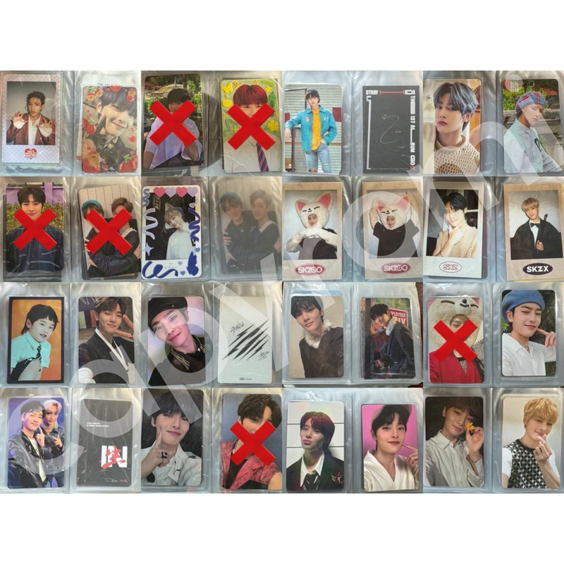 (OFFER) clearance stray kids skz jeongin i.n ayen pc photocard go live in life pob preorder benefit 