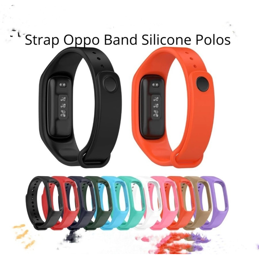 Strap Oppo Band Silikon Tali Pengganti Jam Oppo Band Bahan Silikon