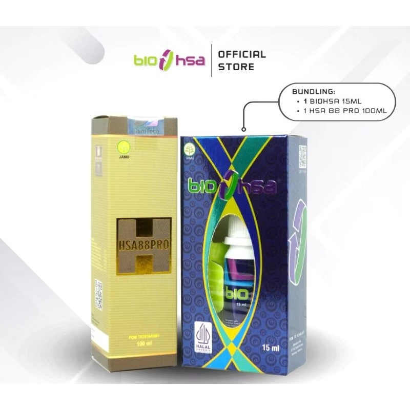 Bio Hsa 15 ml + Minyak HSA88 PRO