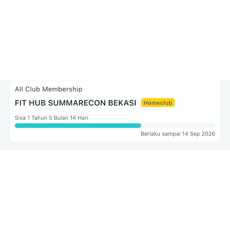 Fithub Member 1 Tahun Lebih