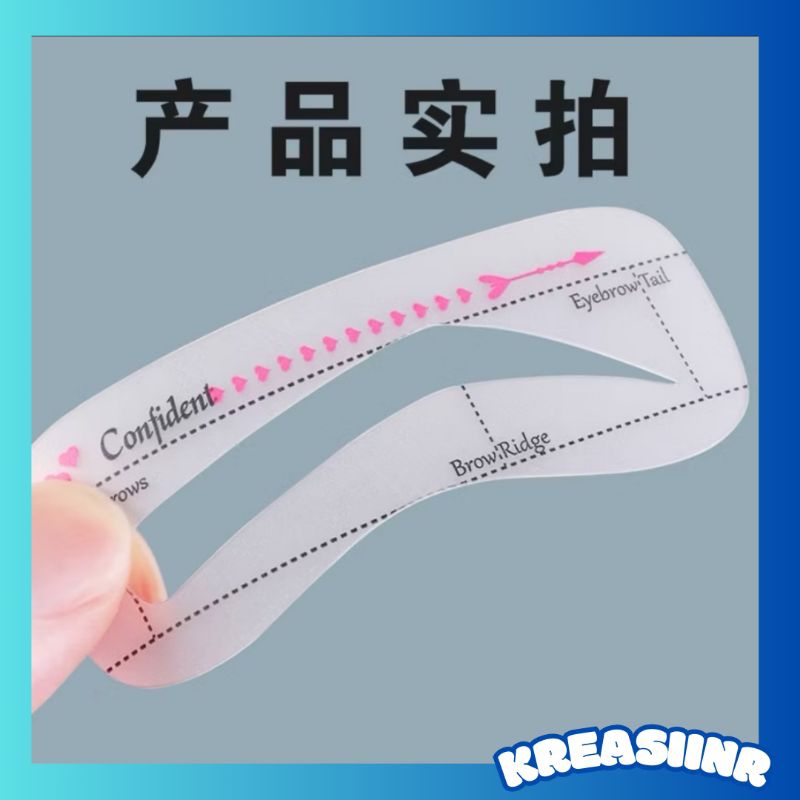 Cetakan Alis Isi 10 Template / Cetakan Alis Mata Wanita