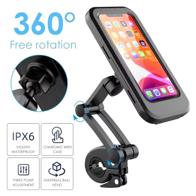 HOLDER HP SEPEDA Holder Smartphone Sepeda Adjustable Bicycle Phone Case