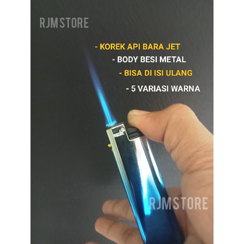 Korek Api Bara Keren Zenith FL 906 Premium Gas Lighter || Korek Gas Magnet Bara Jet Flame Refillable