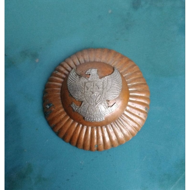 Logo pin garuda jadul logam kuningan bros logo baju pria classic logam kuningan
