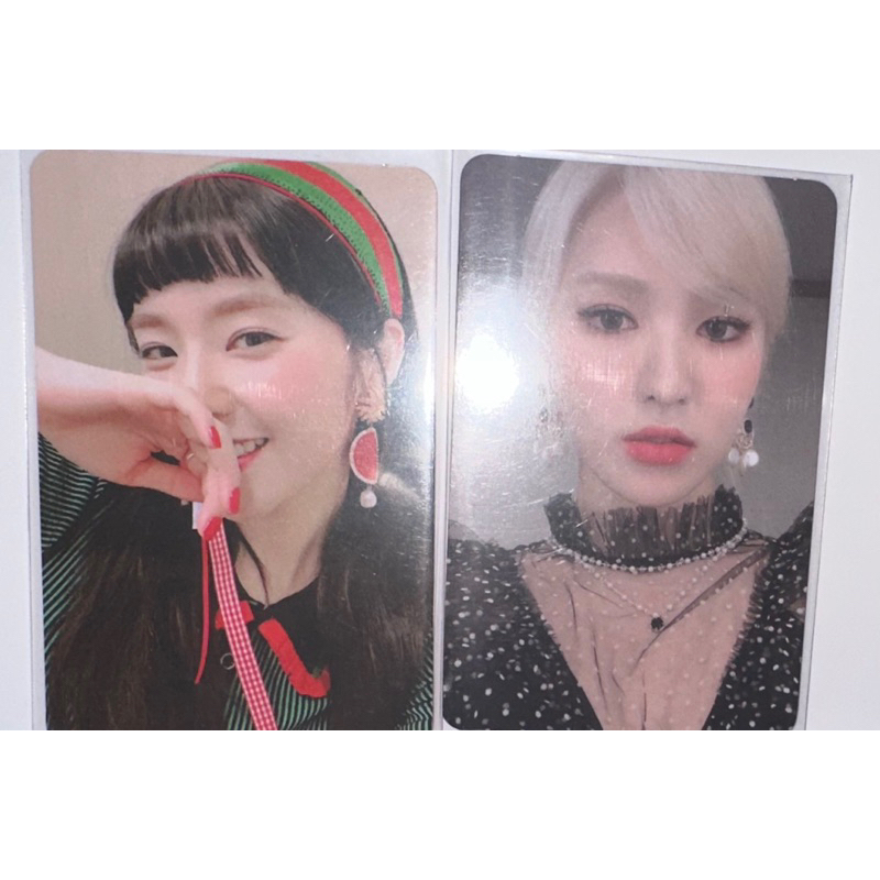 red velvet irene wendy red summer reve festival finale pc photocard