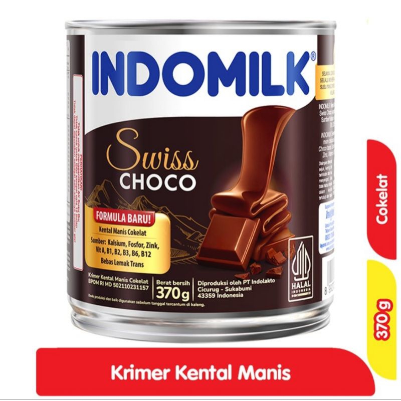 

Susu Indomilk Kaleng Coklat 370gr