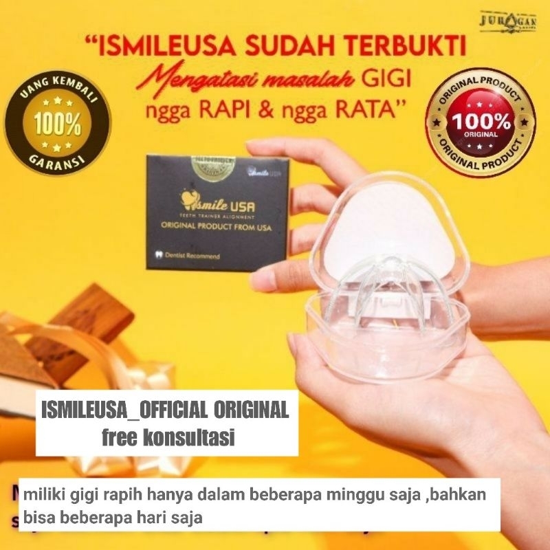 ISMILEUSA ORIGINAL  100% | retainer gigi original | aligner gigi | perapih gigi