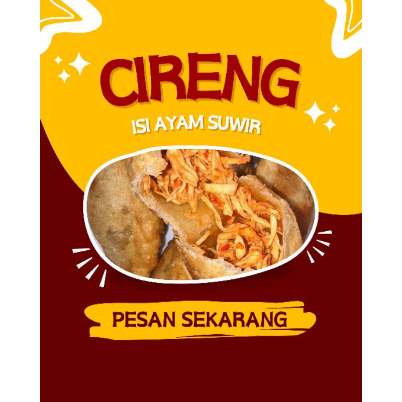 

cireng isi ayam suwir
