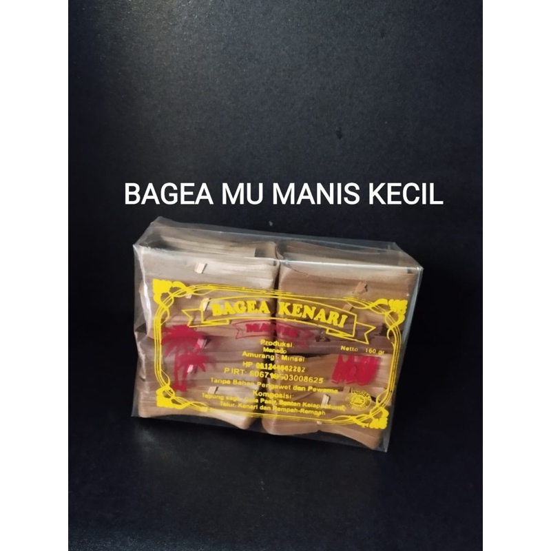 

BAGEA MU MANIS KECIL KHAS SULAWESI UTARA