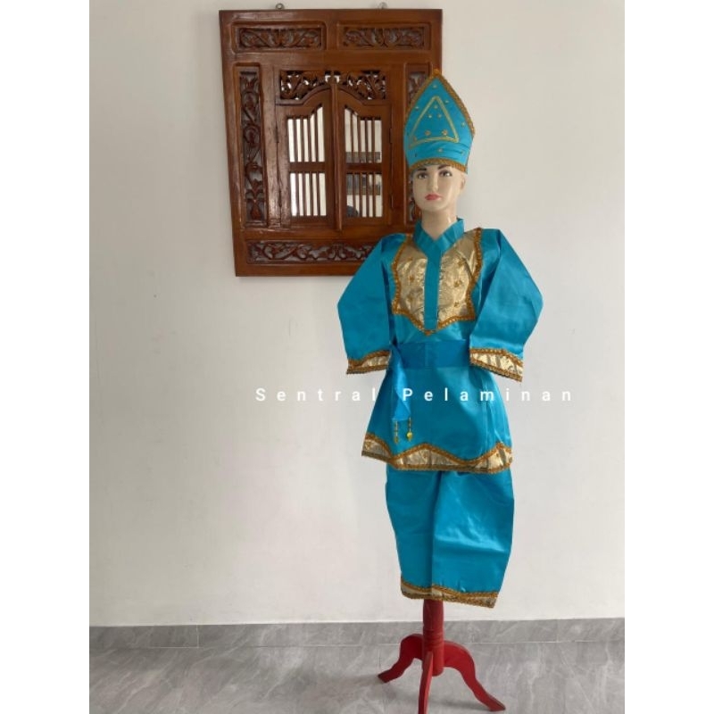 Baju adat anak laki laki minang/baju adat anak padang