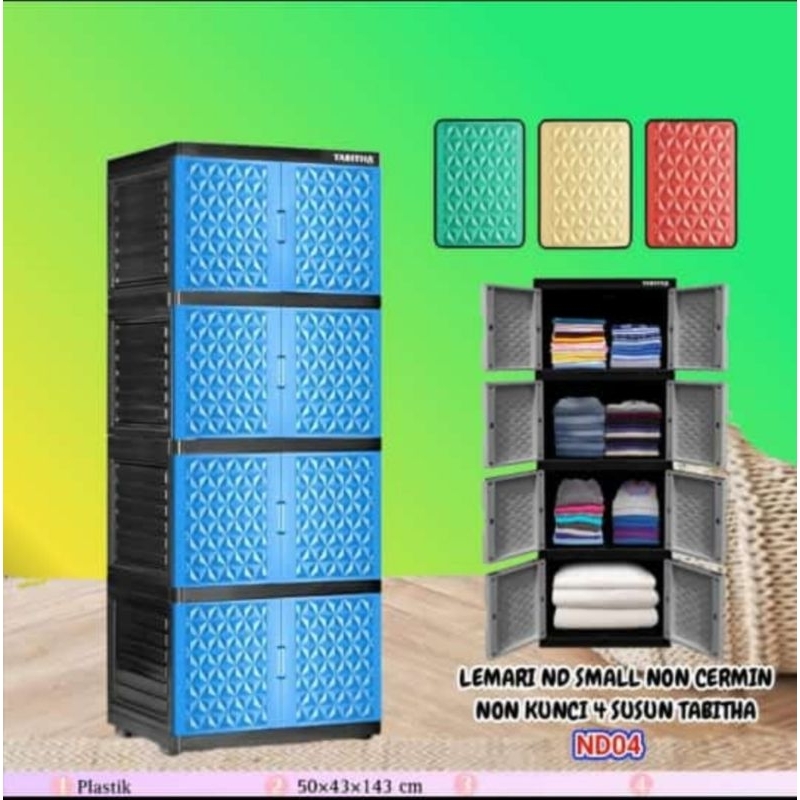 Viral  Lemari 4 Susun Kokoh Terpercaya Tabitha