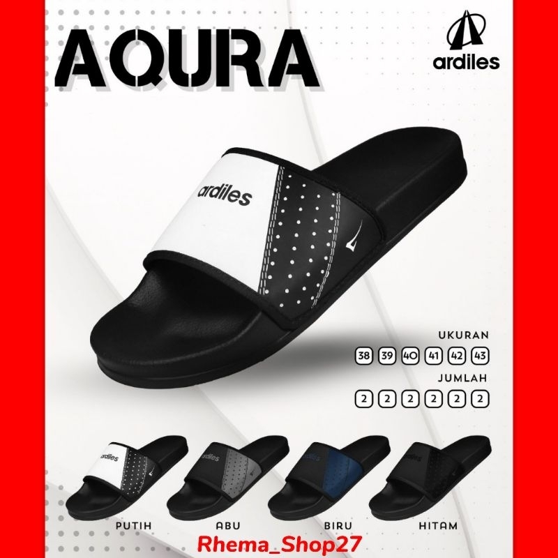 SANDAL ARDILES MAXMUS AQURA #TERBARU Sandal Selop Pria Ardiles AQURA 38-43