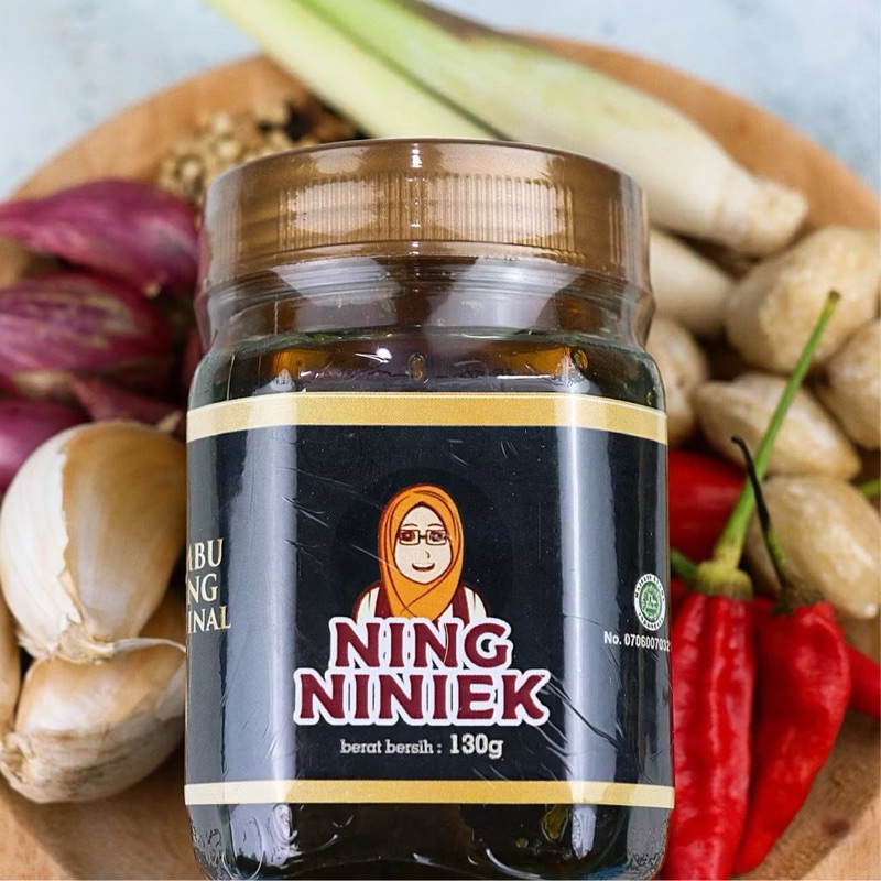 

BUMBU IRENG NING NINIEK / BUMBU BEBEK / BUMBU REMPAH / Bumbu Ireng Khas Bebek Madura Jawa Timur Ning Niniek