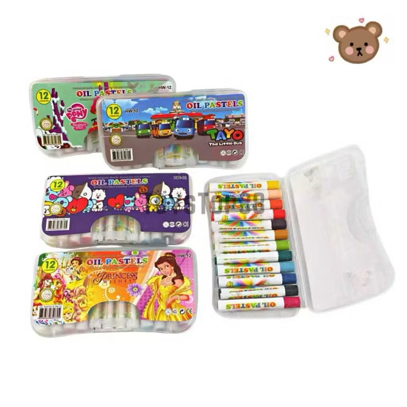 

CRAYON MINI ISI 12 WARNA / CRAYON SET KECIL / OIL PASTEL FANCY / CRAYON SET / CRAYON ANAK / CRAYON MURAH / CRAYON TERLARIS