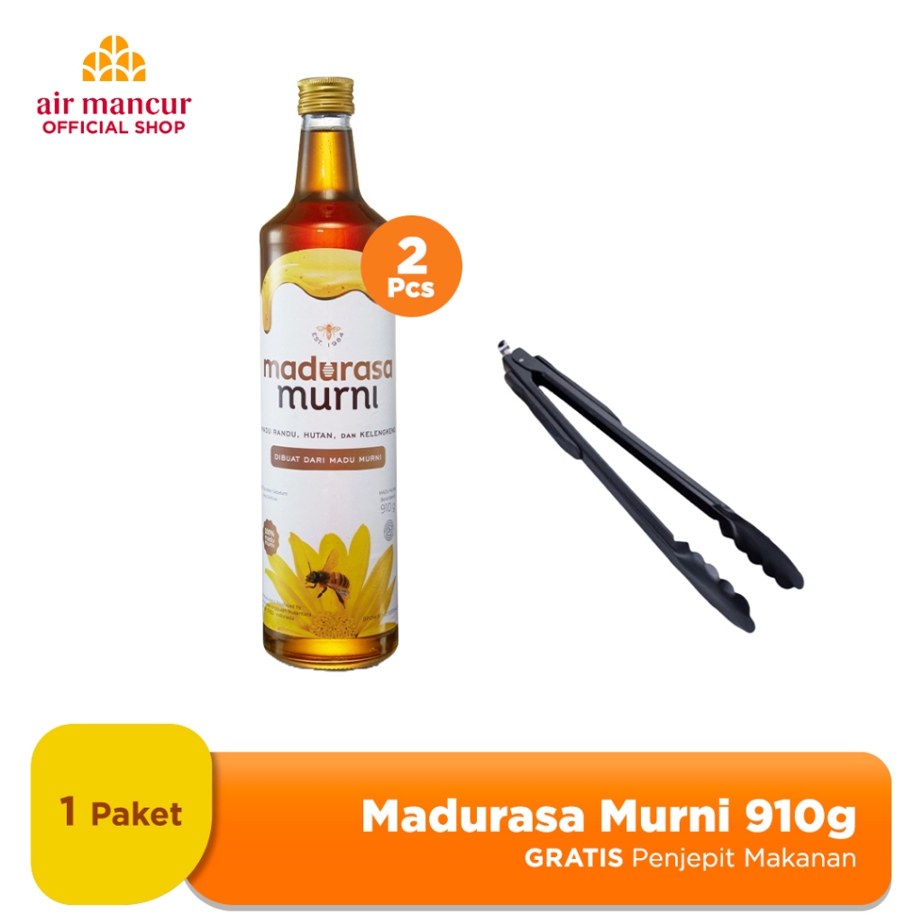 

Madurasa Murni 910gr (2) FREE Penjepit Makanan