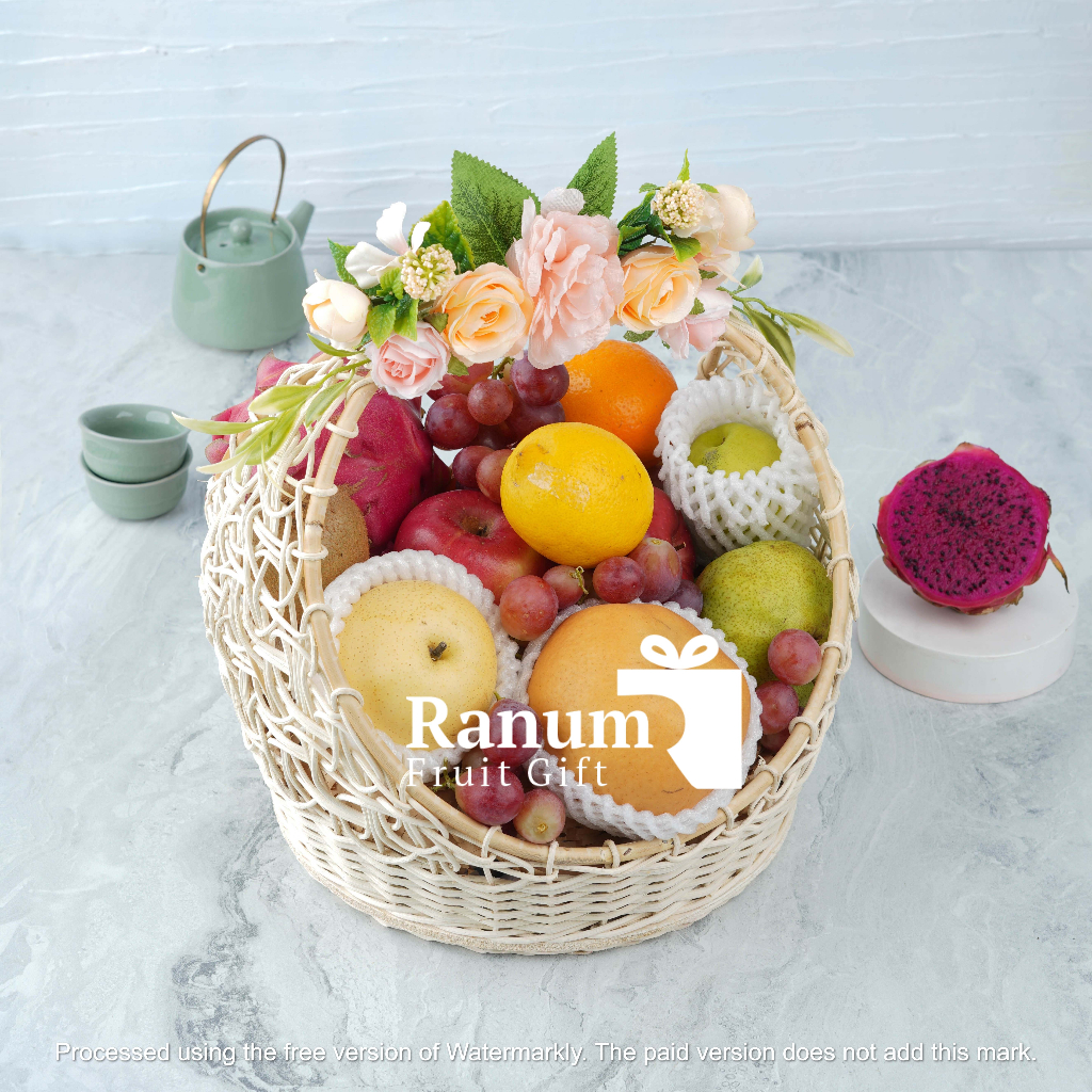 

Ranum Lily | Parcel Buah Segar Kado Ultah Free Kartu Ucapan uk. Medium Premium