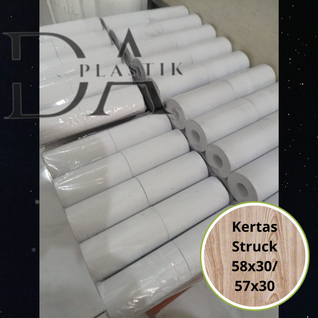 

TERMAL EDC KERTAS STRUK THERMAL PAPER ROLL 57x30 58x30 THERMAL PRINTER MINI BLUETOOTH 58MM CORELESS
