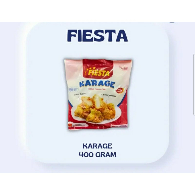 

Fiesta Karaage 400gram