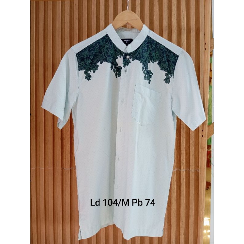 Kemeja Koko Pria Viali Milano [preloved]