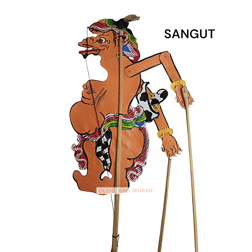 Kerajinan Wayang Kulit Bali Tokoh Aneka Parekan 30CM – Kerajinan Tradisional Bernilai Seni Tinggi