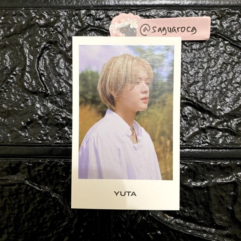 NCT 127 2020 YUTA FROM HOME POLAROID PHOTOCARD