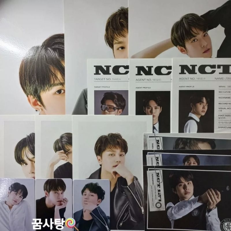 NCT 127 JUNGWOO DOYOUNG SEASON GREETINGS 2021 SET PHOTOCARD