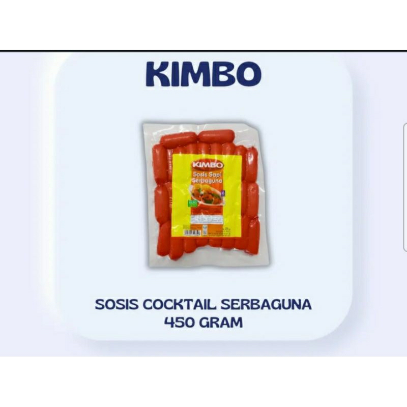 

Kimbo Sosis Cocktail Serbaguna 450gram