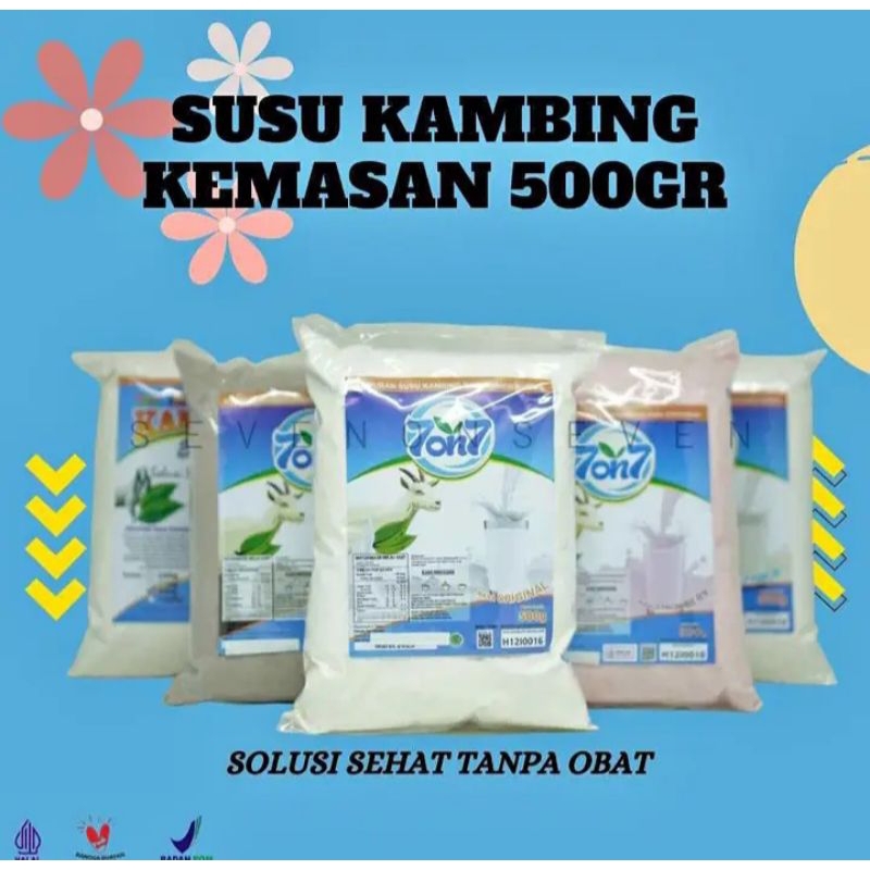

Susu kambing bubuk kemasan 500 gram