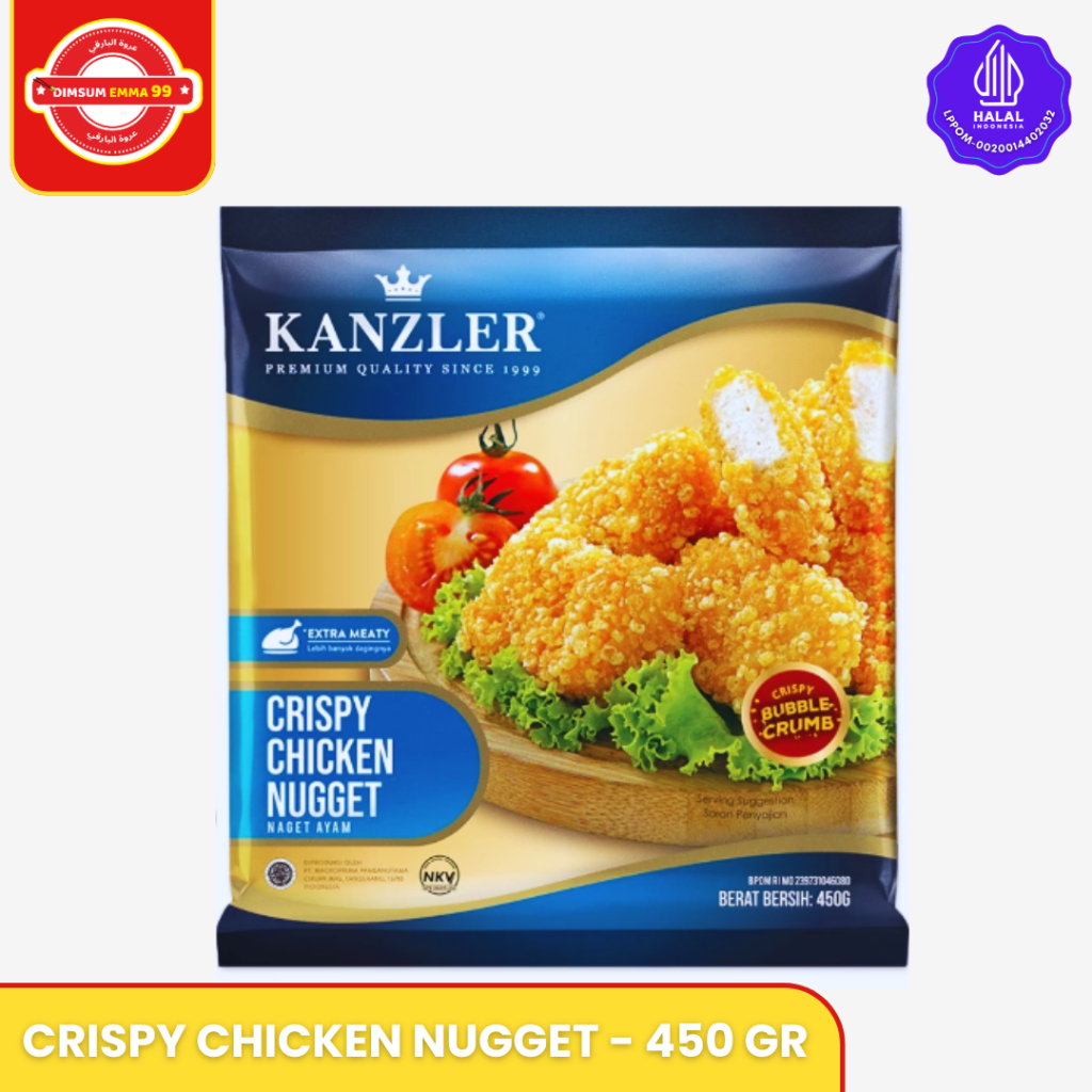 

RB Kanzler Crispy Nugget 450gr - Crispy Nugget Kanzler