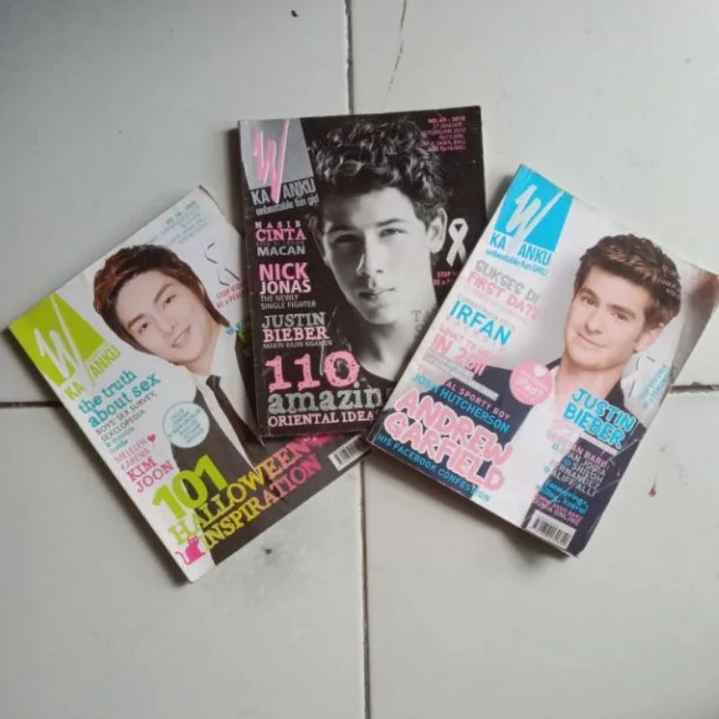 Majalah KAWANKU Original bekas Baca Deskripsi