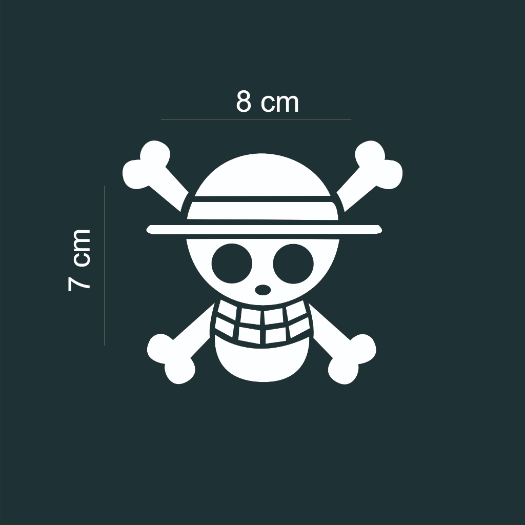 STIKER ONE PIECE-Cutting Stiker One Piece Logo-Stiker One Piece Logo- LOGO One Piece