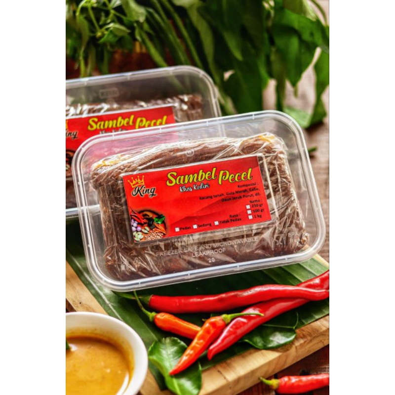 

Sambel pecel King khas kediri