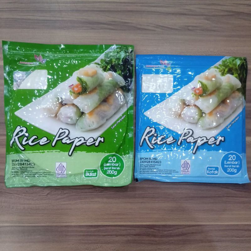

Javasuperfood Rice Paper halal