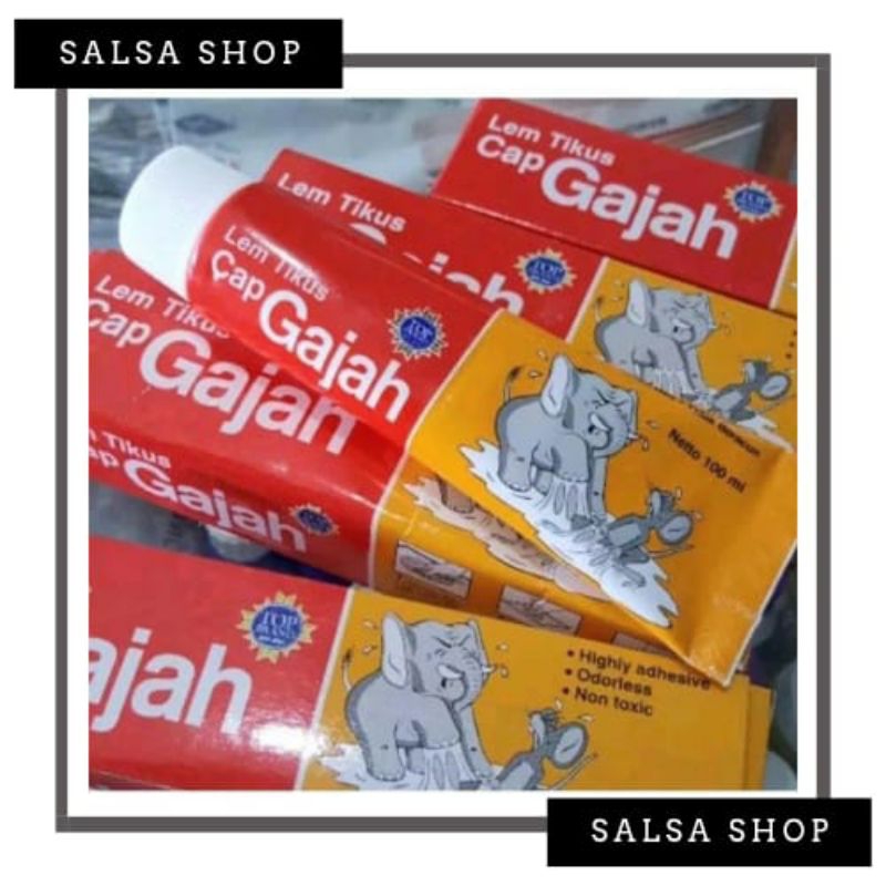 

Lem Tikus cap gajah 100 gram ORIGINAL 100%