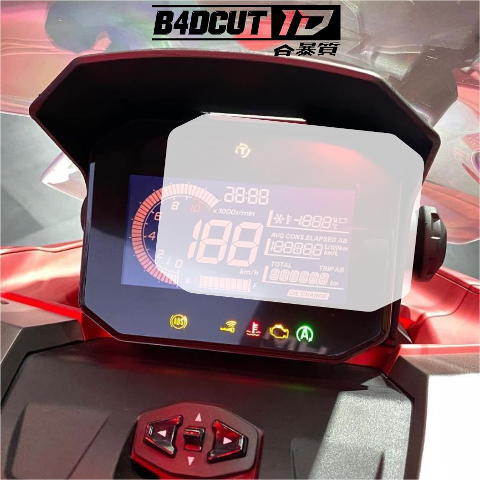 stiker Speedometer ADV 160 anti pecah varian smoke bening variasi speedometer aksesoris motor